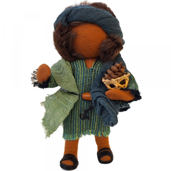 Kleinkind 14cm - Bub im gruenen Kleid