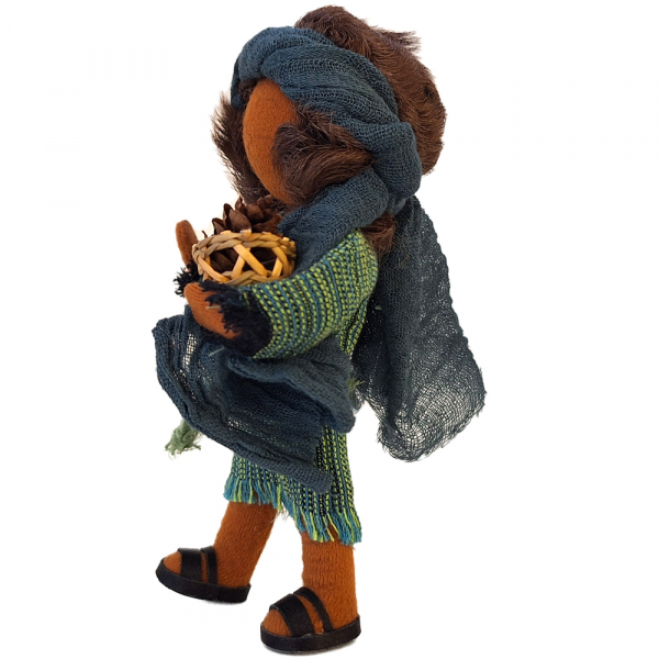 Kleinkind 14cm - Bub im gruenen Kleid