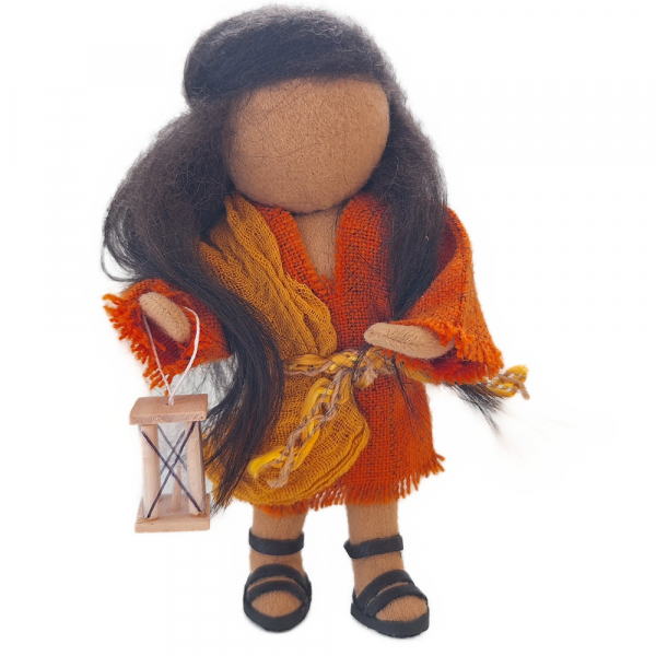 Minilaterne, Holzlaterne, Laterne, Biblische Erzählfigur, Egli-Figur, Eglifiguren Zubehör