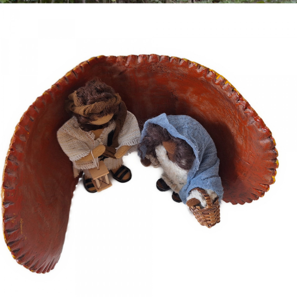 Krippen-Hintergrund für 12cm Figuren