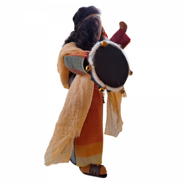 Miriam mit Tamburin - ohne Daumen - sofort verfügbar