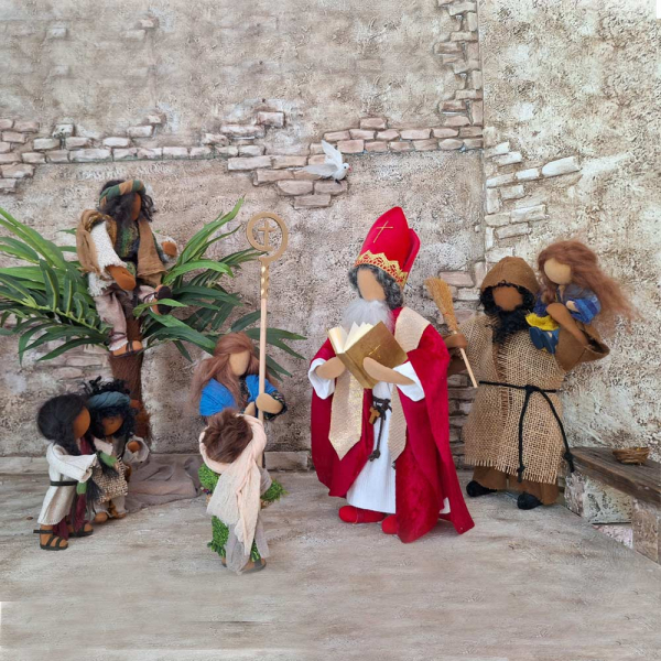 Heiliger Nikolaus - in einfacherer Ausfertigung