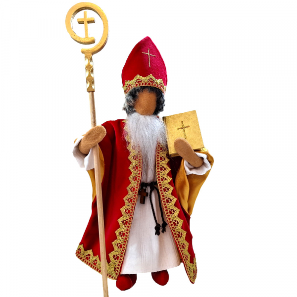 Goldenes Buch vom Nikolaus - 6cm hoch