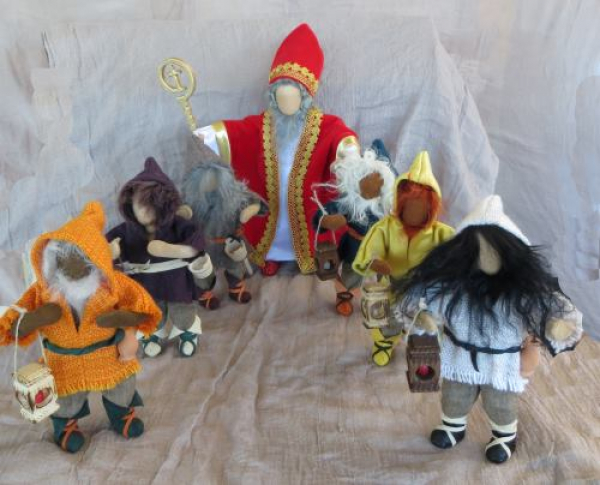 Samichlaus mit seinen Zwergen, Erzaehlfigur kaufen