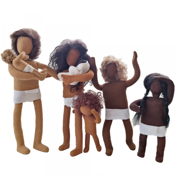 Unbekleidete Figur
