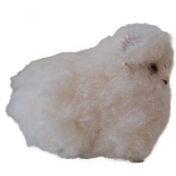 Widder aus Schaffell - zur kleinen Schafserie