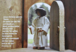 Postkarte - Jesus mit Türe