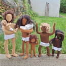 Unbekleidete Figur